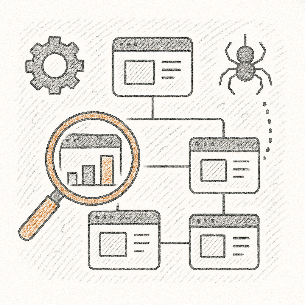 SEO Indexierung Illustration
