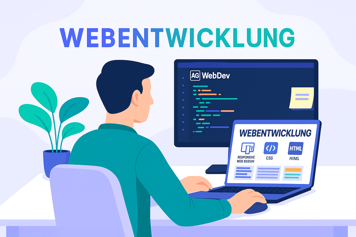 Webentwicklung Illustration